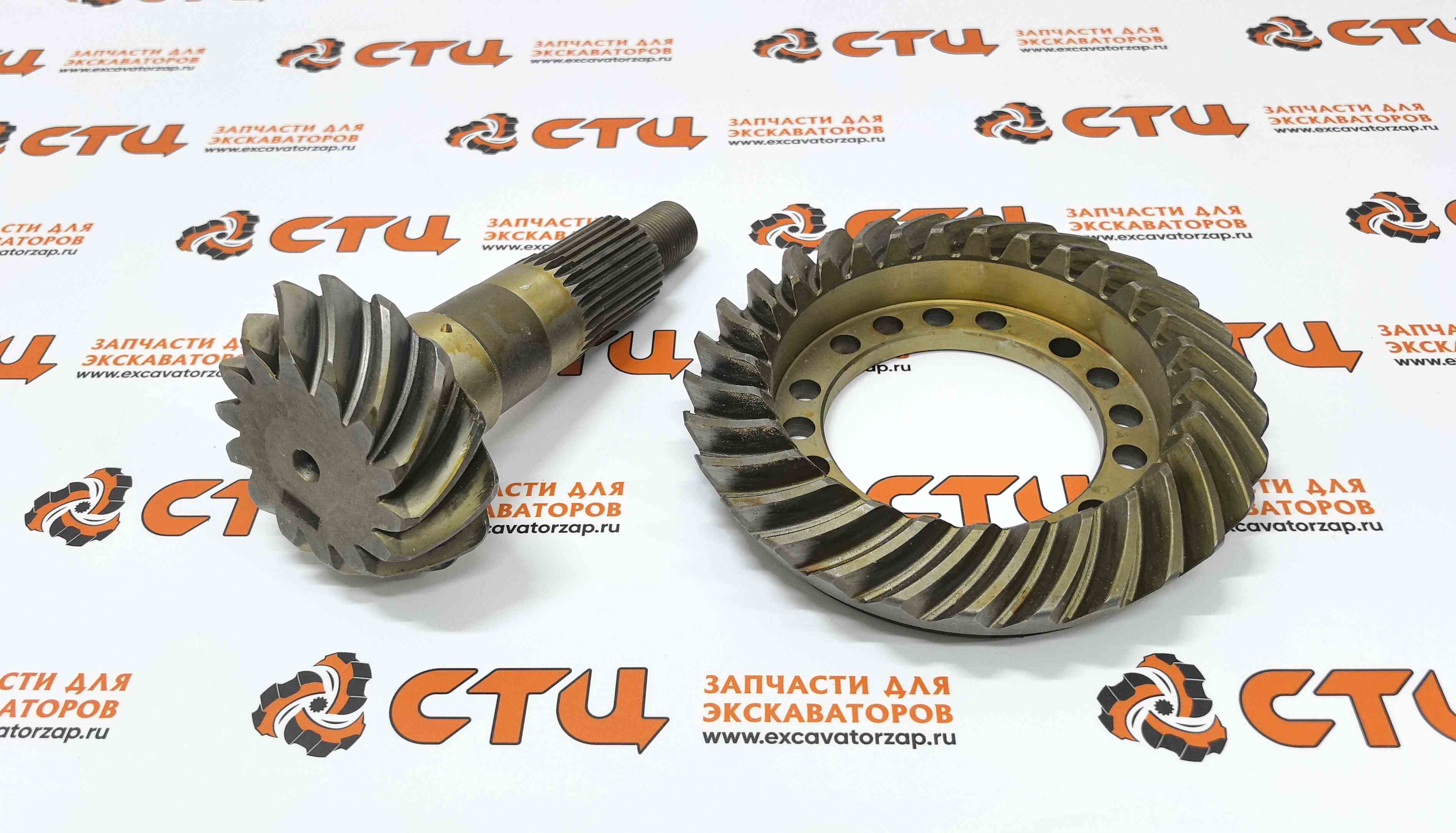 Главная пара AT326923 (аналог, Турция) переднего моста экскаватора погрузчика JOHN DEERE  325K, 325J