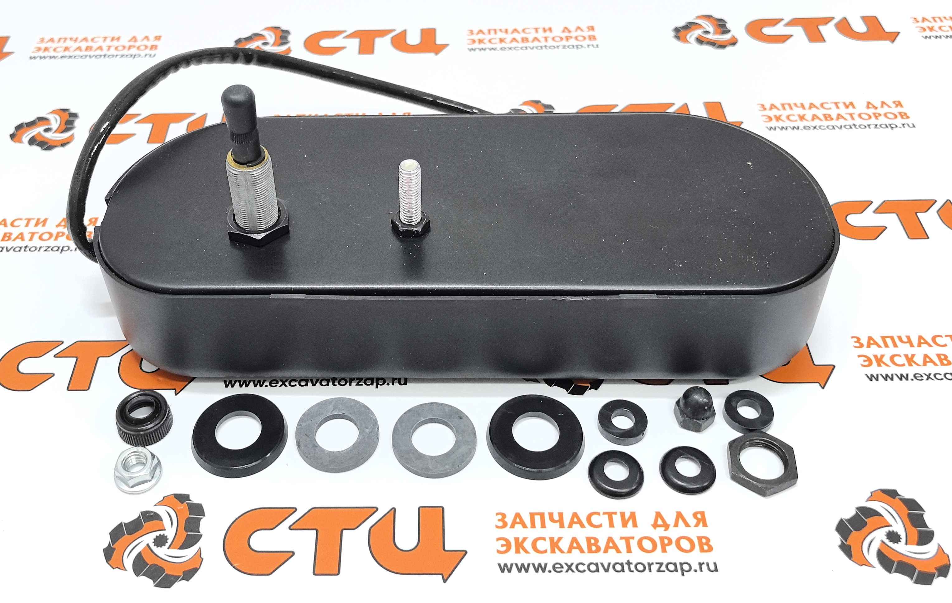 Мотор стеклоочистителя VOE15098611 задний (в сборе) экскаватора погрузчика Volvo BL71