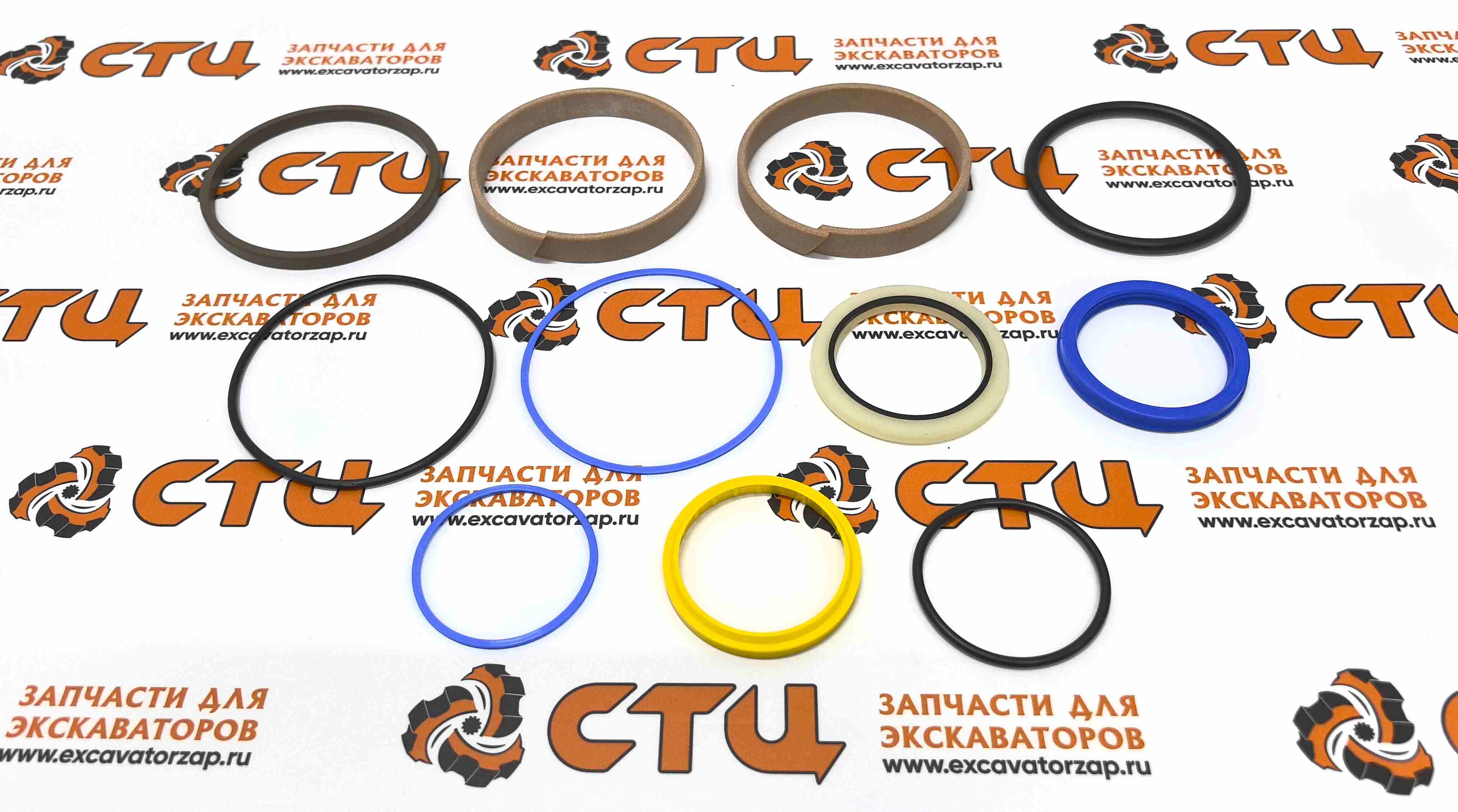 Ремкомплект 6195248M91 гидроцилиндра подъема передней стрелы экскаватора погрузчика TEREX 820, 860 ...