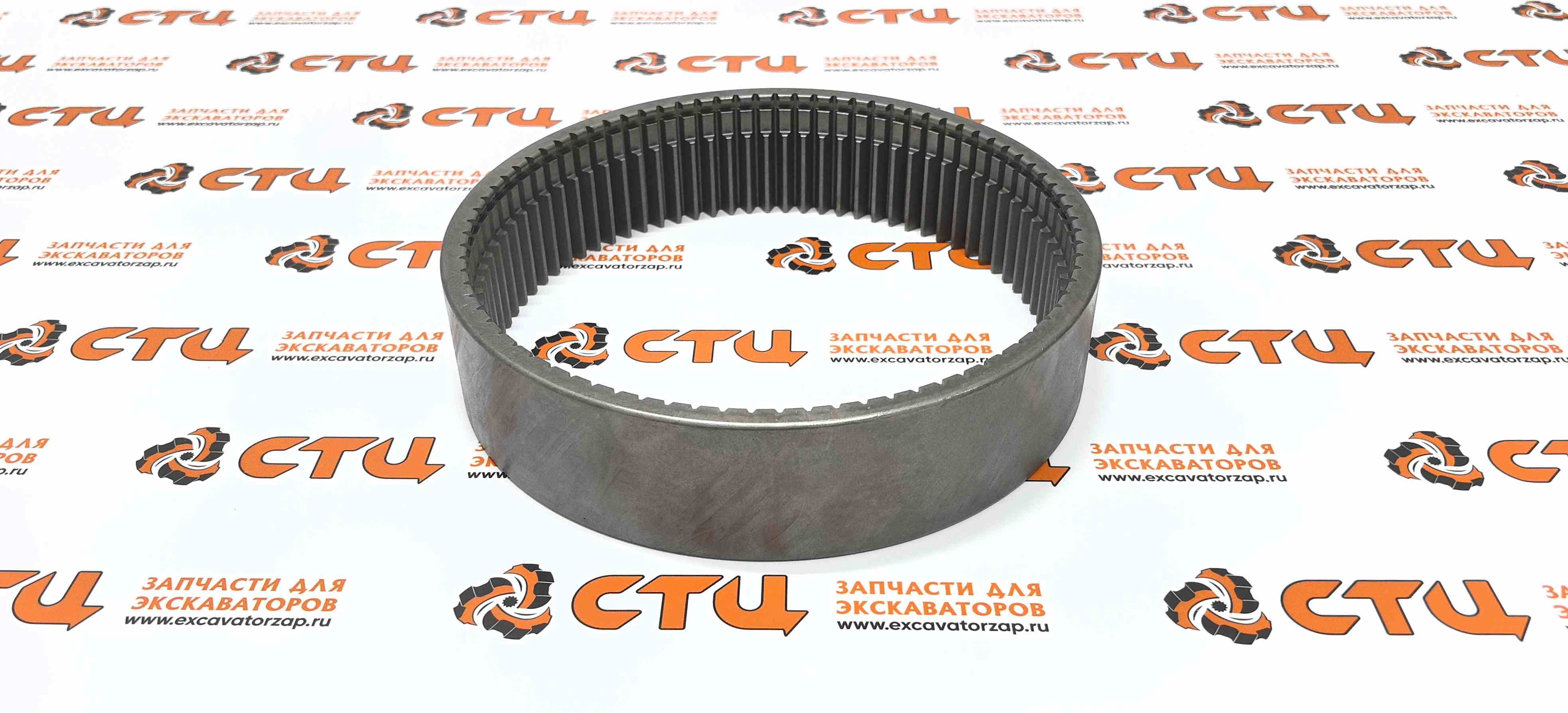 Шестерня 141594 коронная переднего и заднего моста экскаватора погрузчика CAT428, CAT432, CAT434, CAT444